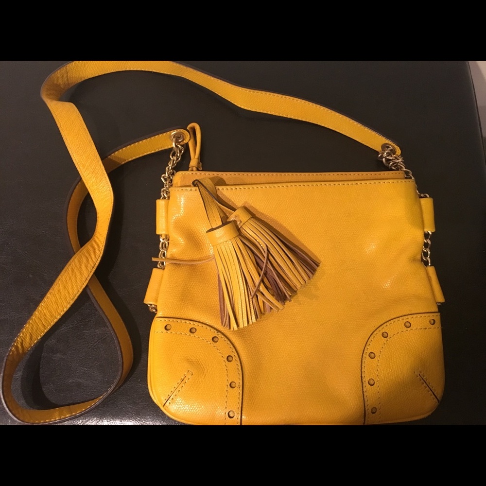 Mustard Yellow Talbots Crossbody